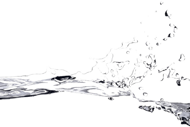 watter splash on white background - Photo, Image