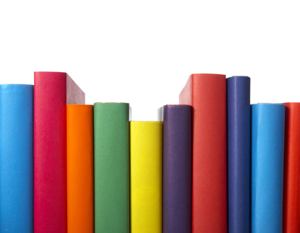 barevné knihy zásobníku vzdělávání - Fotografie, Obrázek