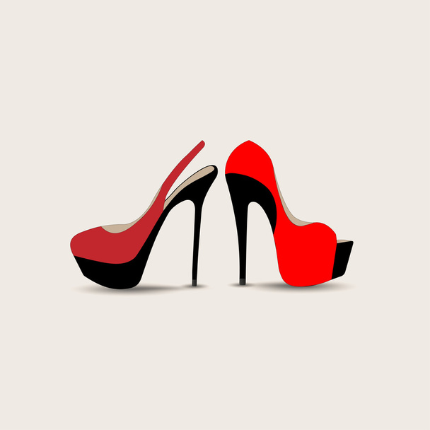Mujer zapatos icono. Ilustración vectorial
.   - Vector, imagen