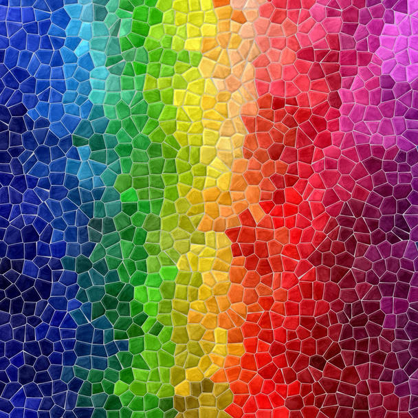 мозаика полосатый полный цвет радужный узор текстуры фон с серой травой
 - Фото, изображение