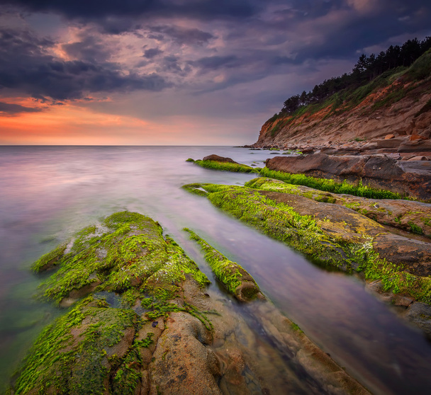 Deniz gün doğumu - Fotoğraf, Görsel