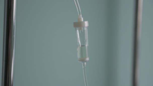 Dropper With Medication. Drop Counter Close Up. Background Of Medical Signs - Footage, Video