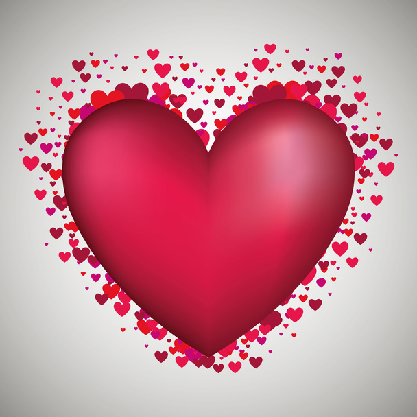 heart love design - Vektor, Bild