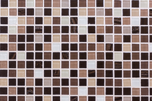 mozaika ceramiczna tło w basenie lub kuchni - Zdjęcie, obraz