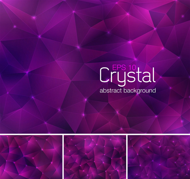 Crystal abstract background - Вектор,изображение