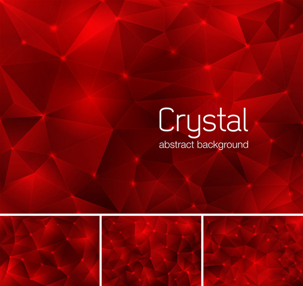 Crystal abstract background - Vettoriali, immagini