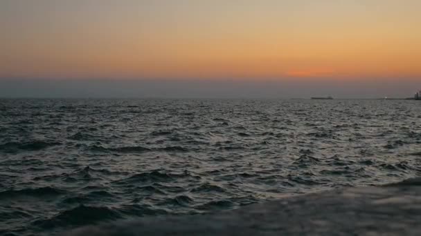 Fale na morzu - Materiał filmowy, wideo