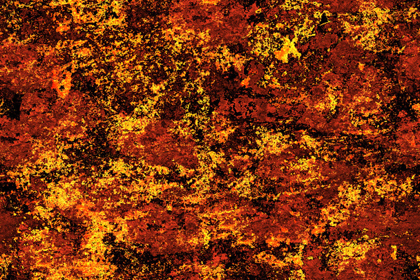 Seamless orange, autumn, grunge texture and background - Foto, immagini
