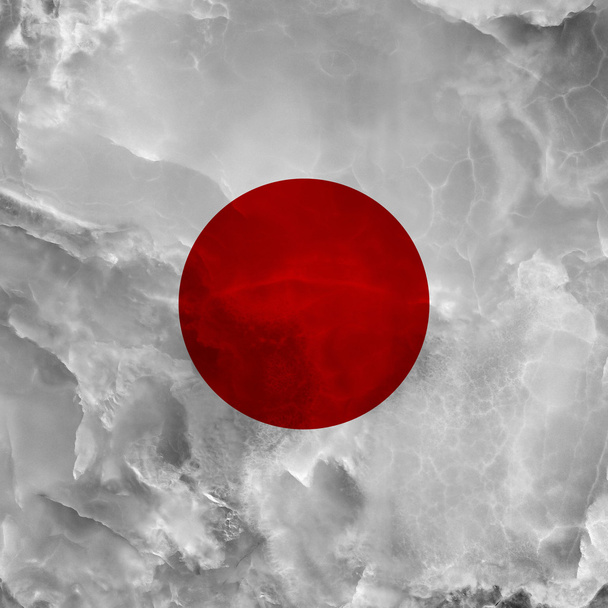 Japanin lippu - Valokuva, kuva