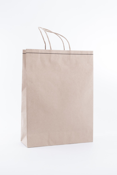 paper shopping bag on white background - Photo, Image