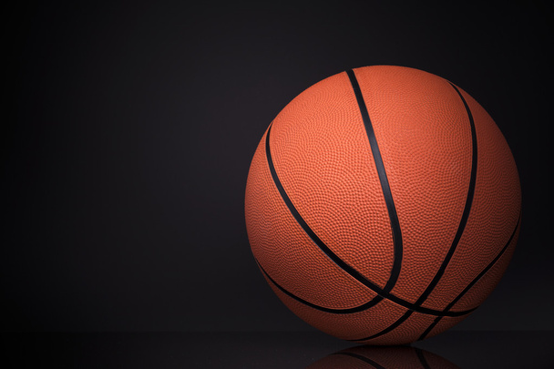 basketbal bal geïsoleerd  - Foto, afbeelding