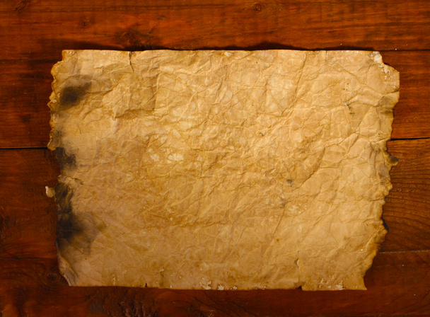 papel velho na mesa de madeira
 - Foto, Imagem