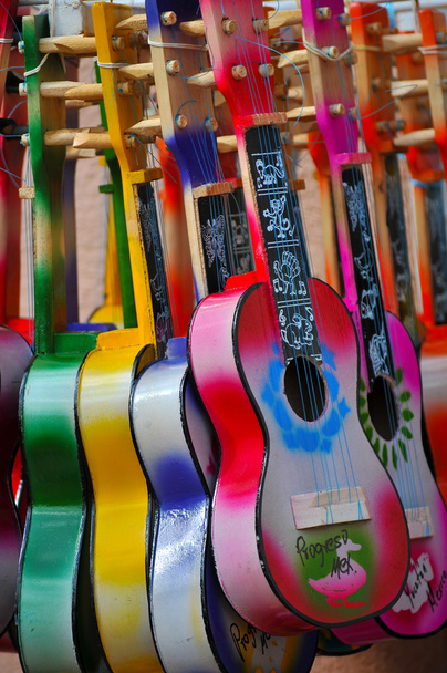 Гітари акустичні візитці в Progresso - Мексика - Фото, зображення