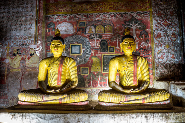 Cave temple in Dambulla, Sri Lanka.  - Photo, Image