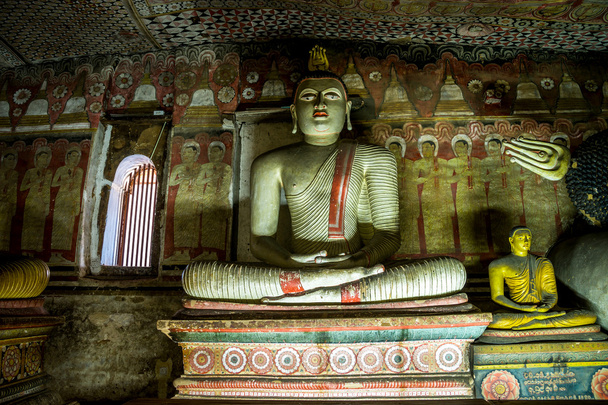 Cave temple in Dambulla, Sri Lanka.  - Photo, Image