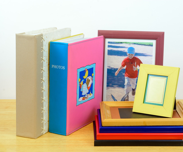 Photo frames and Albums. photographic shop - Photo, Image