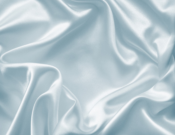 Smooth elegant grey silk or satin as background   - Φωτογραφία, εικόνα