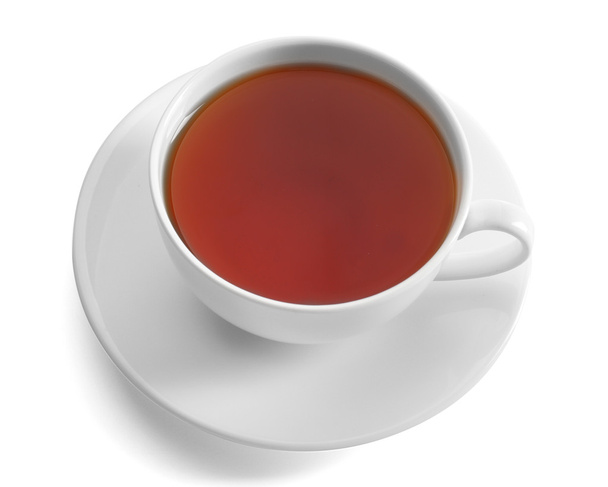 Cup of tea isolated - Fotoğraf, Görsel