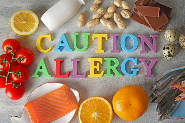 Allerginen ruoka
  - Valokuva, kuva