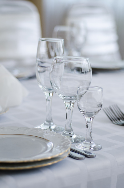 Wedding decorated table - Zdjęcie, obraz