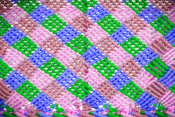 Mooie regenboog gestreepte plastic folie - Foto, afbeelding
