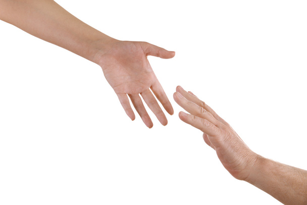 osoba pomocnou ruku - Fotografie, Obrázek