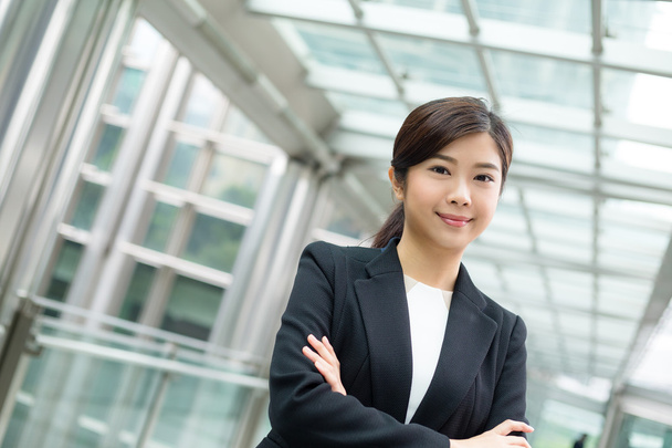 junge asiatische Geschäftsfrau in Business-Anzug - Foto, Bild