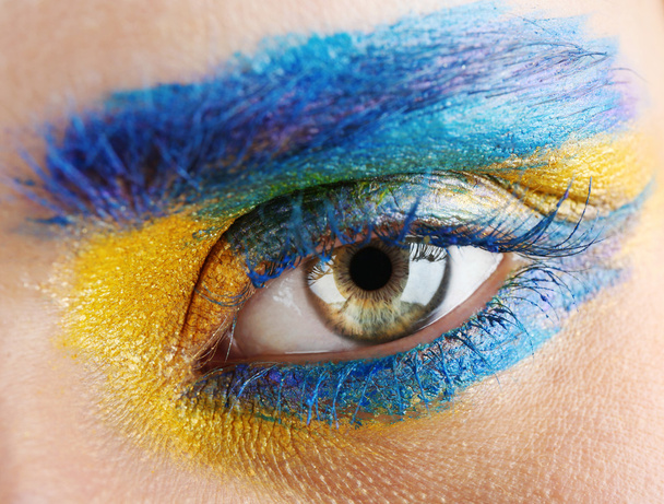 maquillage des yeux haute couture
 - Photo, image