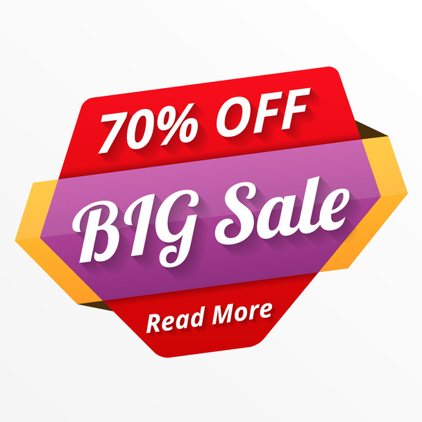 Big Sale Banner - Vector, Image