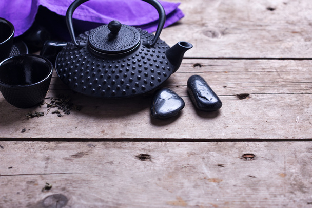 Traditional asian tea set   - Foto, Imagen