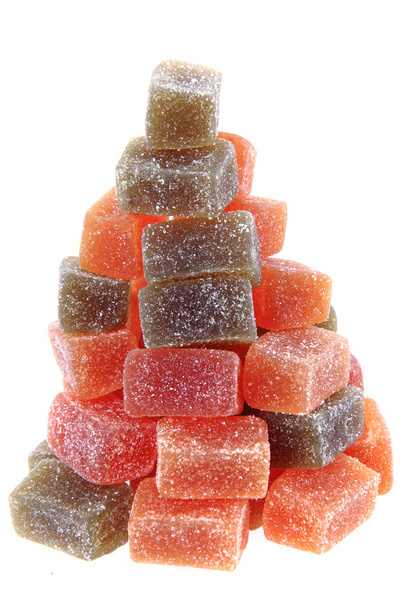 cubos de frutas doces
  - Foto, Imagem