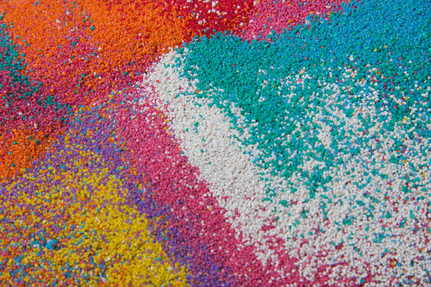 Sfondo di sabbia colorata primo piano
 - Foto, immagini