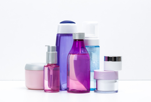 different Cosmetic containers - Photo, image