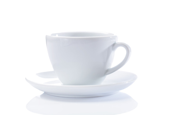 Classical cappuchino cup isolated - Foto, afbeelding