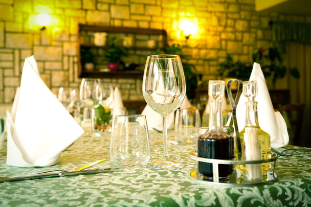 tavolo set ristorante
 - Foto, immagini
