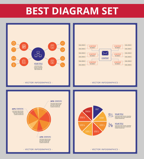 Miglior Diagramma Set 8
 - Vettoriali, immagini