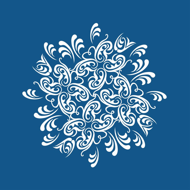 floral ornament design element - Vector, Image
