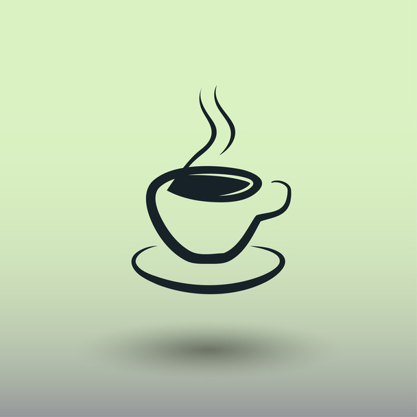Pictograph of cup, illustration - Vector, afbeelding