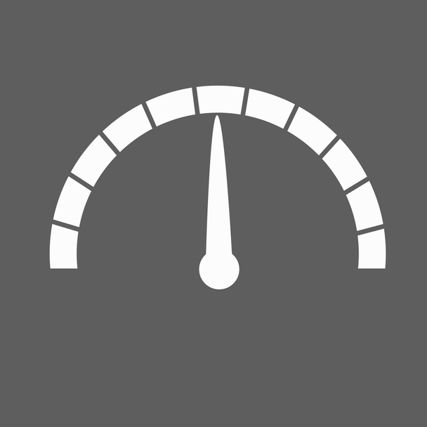 Speedometer indicator icon - Διάνυσμα, εικόνα