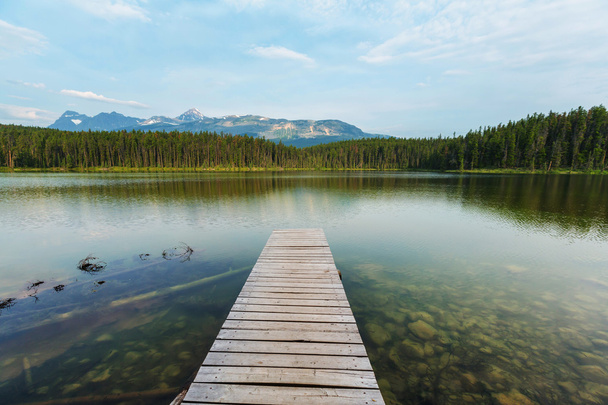 Klidné jezero v Kanadě - Fotografie, Obrázek