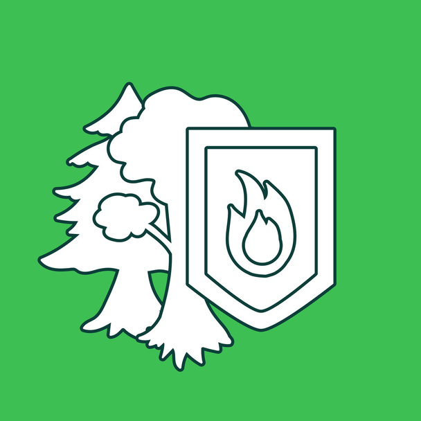 Környezet-védelem ikon - Vektor, kép