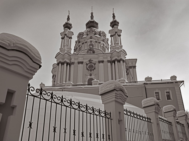 Saint Andrew's Church in Kiev - Photo, Image