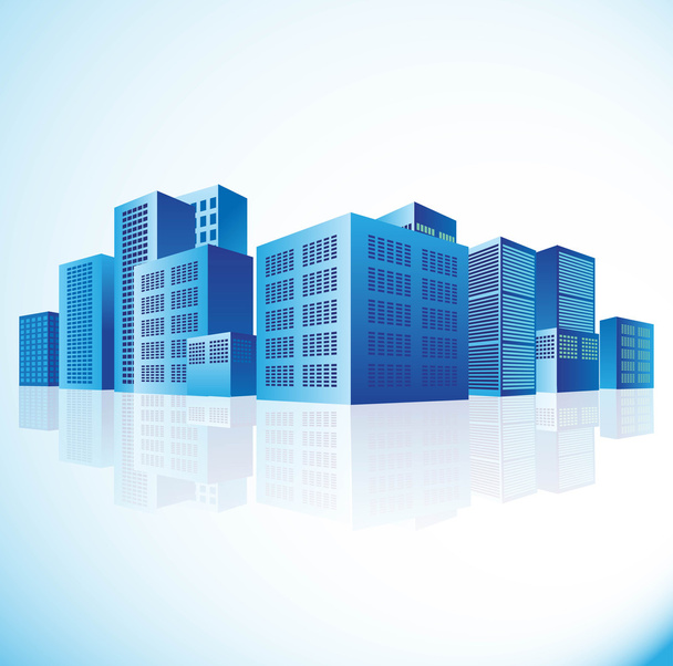 building city background - Vector, Image
