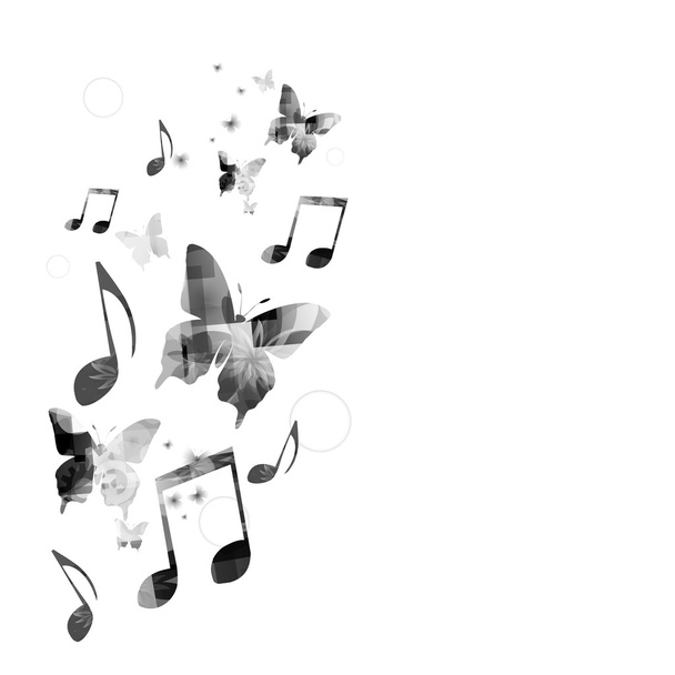 Colorful music background - Vector, Image