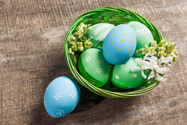 Painted Ester eggs - Foto, Imagen