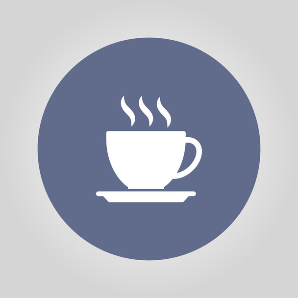 koffie beker pictogram, vectorillustratie - Vector, afbeelding