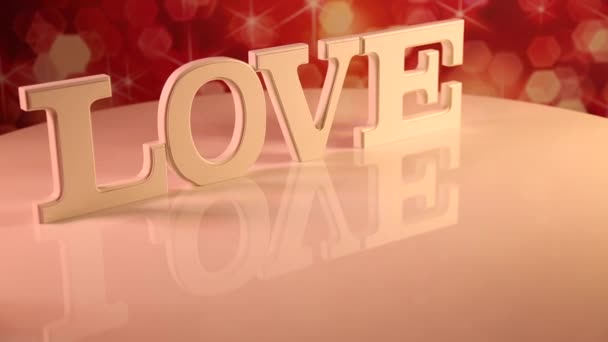 Знак любові, як концепція Валентина   - Кадри, відео