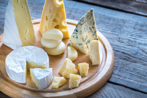 Various types of cheese - Zdjęcie, obraz