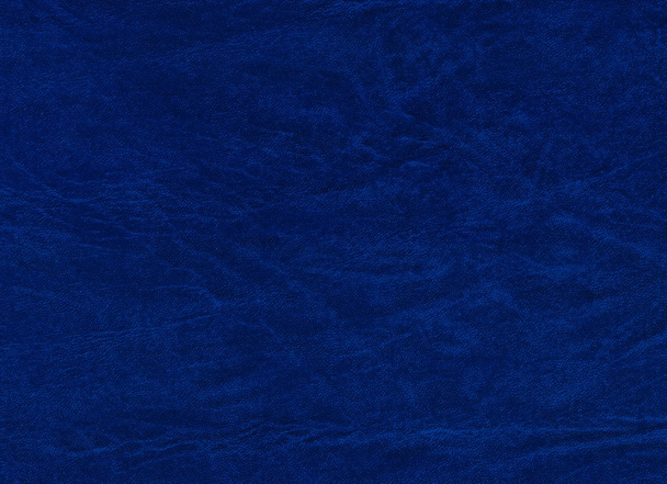 blauer Kunstlederhintergrund - Foto, Bild