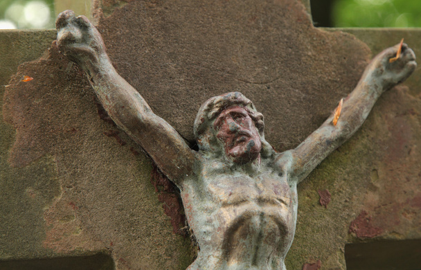 Sainte Croix avec Jésus Christ crucifié
  - Photo, image
